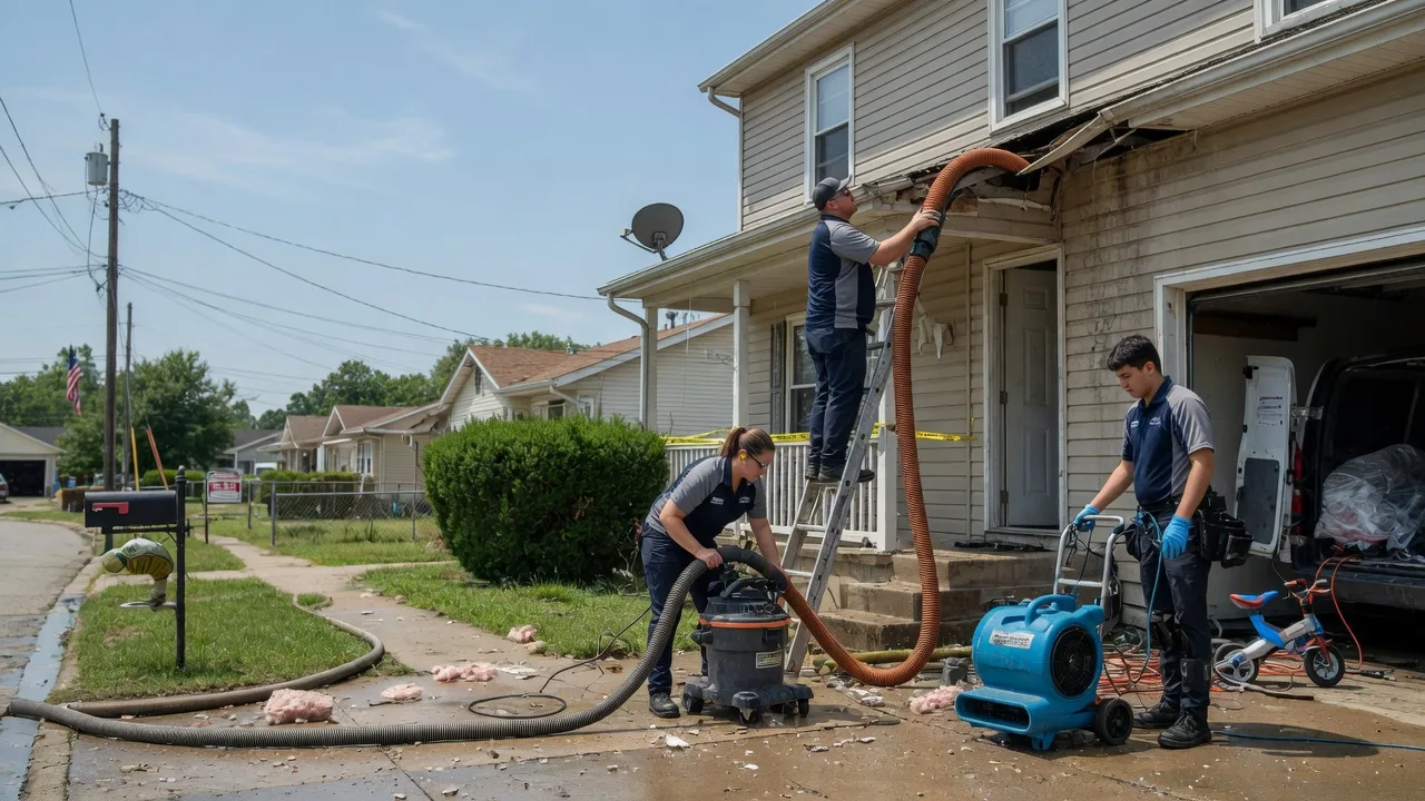 Water Damage Restoration in Sarepta, LA near me